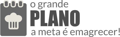 o grande  PLANO a meta é emagrecer!